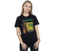Genesis Women's Invisible Touch Tour Cotton Boyfriend T-Shirt in Black | Size: Medium Genesis Black M