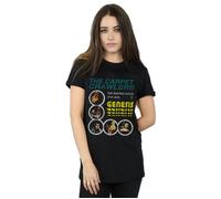 Genesis Women's The Carpet Crawlers Cotton Boyfriend T-Shirt in Black | Size: 2XL Genesis Black 2XL