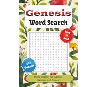 Genesis Word Search Puzzle Book: Bible Word Searches with Easy to Read Print about the Garden of Eden, Noah, Joseph's Coat of Many Colors and More | ... . . . for Holidays, Vacations and Free Time