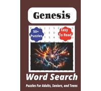 Genesis Word Search Puzzle Book: Word Searches with Easy-to-Read Print about Genesis, Bible, Devotions, and More | 6x9 inches, 110 pages | 50+ Puzzles… Gift for Celebrations, Vacation, and Holidays.