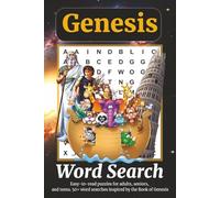 Genesis Word Search Puzzles For Adults, Senior, and Teens: Easy-to-Read Bible Puzzles for Adults, Seniors, and Teens | 50 Word Searches Inspired by the Book of Genesis