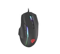 Genesis Xenon 220 RGB Gaming Mouse with Programmable Buttons 6400 DPI Black 1.8m