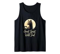 Genet Cat Spirit Wild Soul Moonlight Lover Tank Top