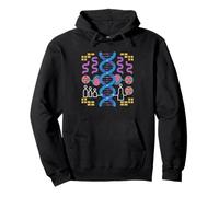 Genetic Counselor Groovy Retro Vintage Medical Genetics Pullover Hoodie