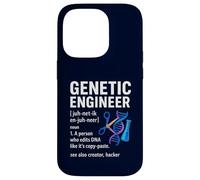 Genetic Engineer Definition Funny DNA CRISPR Biology Lab Case for iPhone 14 Pro