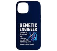 Genetic Engineer Definition Funny DNA CRISPR Biology Lab Case for iPhone 15