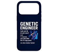 Genetic Engineer Definition Funny DNA CRISPR Biology Lab Case for iPhone 17 Pro Max