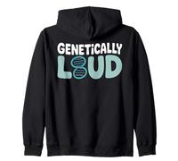 Genetically Loud DNA Soundwave Zip Hoodie