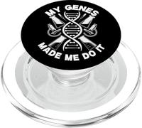 Genetics Design, Genes & DNA For A Geneticist PopSockets PopGrip for MagSafe