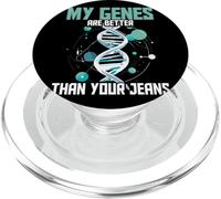 Genetics Design, Genes & DNA For A Geneticist PopSockets PopGrip for MagSafe