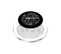 Genetics - DNA, Science and Biology for Students Scientists PopSockets PopGrip for MagSafe