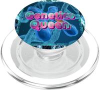 Genetics Queen DNA Chromosome PopSockets PopGrip for MagSafe
