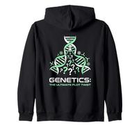 Genetics The Ultimate Plot Twist Molecular Biologist Zip Hoodie
