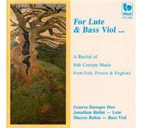Geneva Baroque Duo - For Lute & Bass Viol