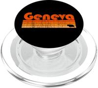 Geneva, Nebraska Retro 80s Style PopSockets PopGrip for MagSafe