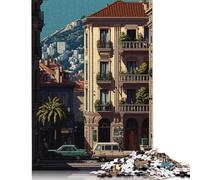 Geneva Pixel Art Puzzle Jigsaws 500 Pieces for Adults Puzzles for Teenagers Gifts Funny Jigsaw Puzzles 500pcs (52x38cm)