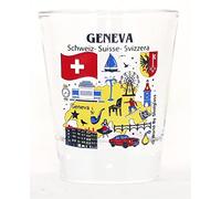 Geneva Switzerland Great Swiss Cities Collection Shot Glass