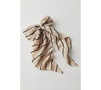 Genevieve Slouchy Bow at Free People in Oatmeal/Black - female