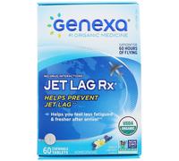 Genexa, Jet Lag Rx, Vanilla Lavender Flavor, 60 Chewable Tablets