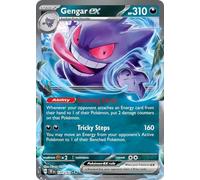 Gengar ex 104/162 Double Rare Pokemon Card | Temporal Forces Set | Scarlet & Violet Series | Titan Authenticated