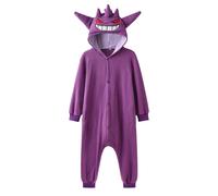 (gengar pajamas, 6) Gengar Snorlax Costume For Kids Clothing Pokemon Pika Cosplay Kigurumis Child Full Body Pijama Christmas Anime One-piece Pajamas