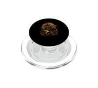 Genghis Khan Guitarist funny history fan Mongol guitar PopSockets PopGrip for MagSafe