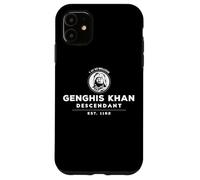 Genghis Khan History Case for iPhone 11