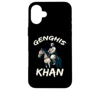 Genghis Khan History of Mongolian Conquerors Case for iPhone 16 Plus