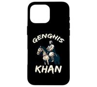 Genghis Khan History of Mongolian Conquerors Case for iPhone 16 Pro Max
