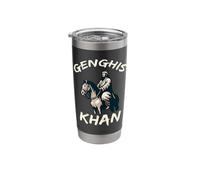 Genghis Khan History of Mongolian Conquerors Stainless Steel Insulated Tumbler