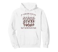 Genghis Khan Humor Mongol Empire Golden Horde Pullover Hoodie