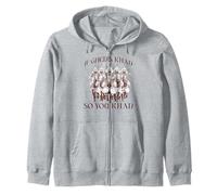 Genghis Khan Humor Mongol Empire Golden Horde Zip Hoodie