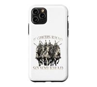 Genghis Khan humor motif Mongol Empire Golden Horde riding Case for iPhone 11 Pro