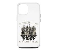 Genghis Khan humor motif Mongol Empire Golden Horde riding Case for iPhone 12/12 Pro