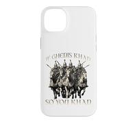 Genghis Khan humor motif Mongol Empire Golden Horde riding Case for iPhone 14 Plus