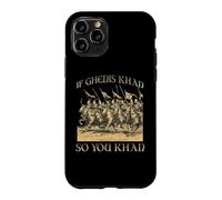 Genghis Khan Mongol Empire Horseman Warrior Golden Horde Case for iPhone 11 Pro