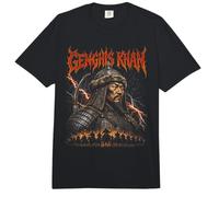 Genghis Khan Mongol Warrior History Bootleg Comfort Colors Adult Heavyweight T-Shirt