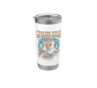 Genghis Khan Mongolian Costume Stainless Steel Insulated Tumbler