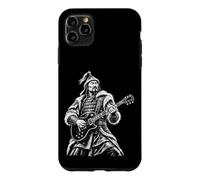 Genghis Khan Playing Electric Guitar Music Lover Case for iPhone 11 Pro Max