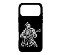 Genghis Khan Playing Electric Guitar Music Lover Case for iPhone 17 Pro Max