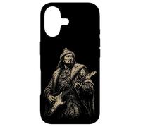 Genghis Khan Playing Guitar Case for iPhone 17