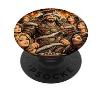 Genghis Khan Seduction Game Coach PopSockets Adhesive PopGrip