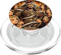 Genghis Khan Seduction Game Coach PopSockets PopGrip for MagSafe