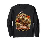 Genghis Khan Warrior Conqueror Long Sleeve T-Shirt