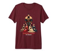 Genghis Khan Warrior Conqueror of Women’s Hearts Premium T-Shirt