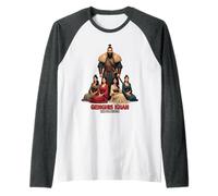 Genghis Khan Warrior Conqueror of Women’s Hearts Raglan Baseball Tee
