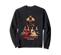 Genghis Khan Warrior Conqueror of Women’s Hearts Sweatshirt