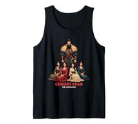 Genghis Khan Warrior Conqueror of Women’s Hearts Tank Top