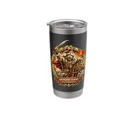 Genghis Khan Warrior Conqueror Stainless Steel Insulated Tumbler