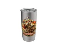 Genghis Khan Warrior Conqueror Stainless Steel Insulated Tumbler